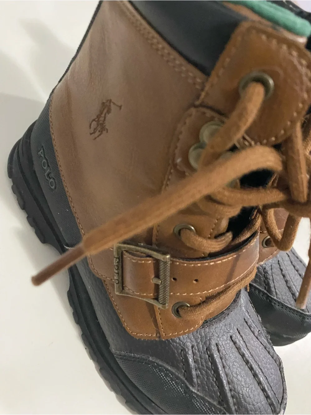 Polo Ralph Lauren brown black